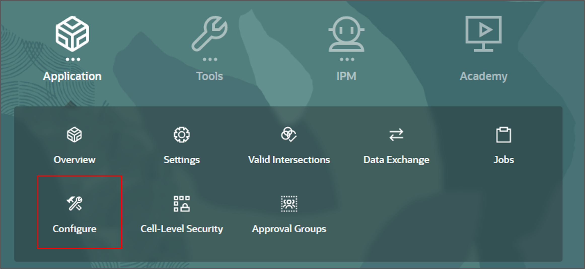 HomePageConfigure